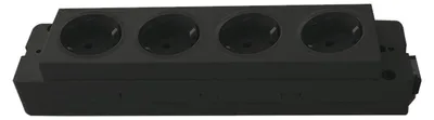 Zdjęcie produktu dla Listwa gniazdowa EVOline Express gniazdo 4-drożne gniazdo Schuko 16A 3680 Watt