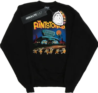 Image de Les Pierrafeu - "Champions Of Bedrock Bowl" Sweatshirt für Herren BI23606 (L) (Schwarz)
