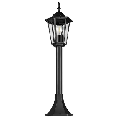 Obrázek produktu pro Zahradní svítidlo MasterLED LED Victoria – 100 cm černé – E27 max. 60 W – IP44 stojací svítidlo – venkovní osvětlení pro příjezdovou cestu, terasu, chodník