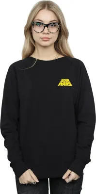 Produktbild von Star Wars - "A New Hope Opening Crawl" Sweatshirt für Damen BI38120 (L) (Schwarz)