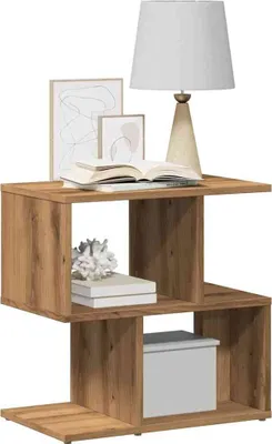 Obrázek produktu pro vidaXL Noční stolek Artisan dub 50x30x51,5 cm Materiál na bázi dřeva