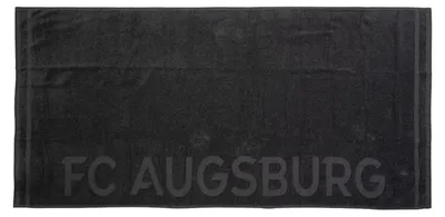Produktbild von FC Augsburg Duschtuch Grau 70x140 cm aus 100% Baumwolle