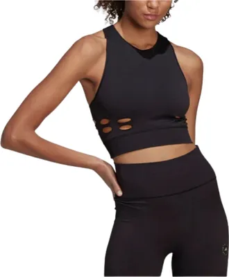 Produktbild von Adidas by Stella McCartney Damen TruePurpose Nahtloses Crop Top schwarz S