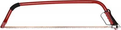 Produktbild von Bogensäge mit 914mm Sägeblatt aus Qualitätsstahl, Schutzgriff und einfacher Sägeblattfixierung
