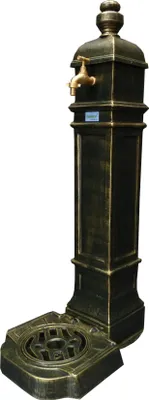 Produktbild von Nostalgischer Standbrunnen aus hochwertigem Aluminium - Funktional und zugleich ein schönes Gartengestaltungselement