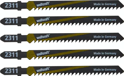 Immagine prodotto di Wolfcraft 5 lame per sega profondità di taglio 50 mm 2361000
