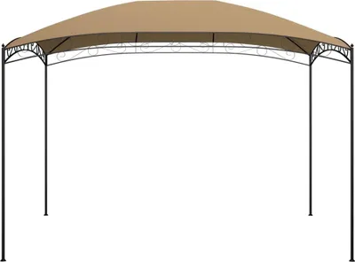 Produktbild von vidaXL Pavillon 3x4x2,65 m Taupe 180 g/m²