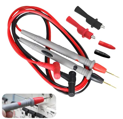 Multimeter-Testkabelset 1000V 10A mit Klemmen und Spitzen