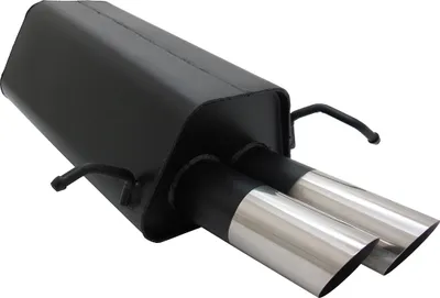 Image de Silencieux de sortie sport Novus pour Mercedes Classe CLK (W209) 2 x 76mm MS-Design