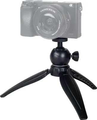 Produktbild von ayex flexibles Mini-Tripod mit Kugelkopf und 1/4 Zoll Adapter - Kompakt und Robust. Für perfekte verwacklungsfreie Aufnahmen - Bis 5 Kg belastbar