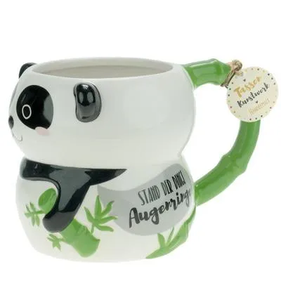 Produktbild von Tassenkunstwerk 3D 46341 PANDA "Stand der Dinge Augenringe"