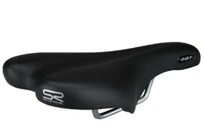 Image de Selle MTB rembourrée noire