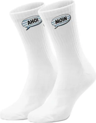 Produktbild von epicsocks Nordischer Dialekt Grüße Socken in 37-41 im Paar