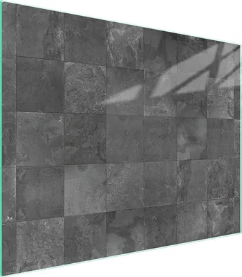 Image de Planche à découper en verre 52x40 GRIS