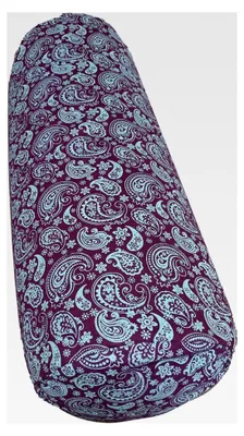Produktbild von Yoga Bolster 65x22 cm, Yin Yoga, Rücken, Meditationskissen mit Buchweizenschalenfüllung