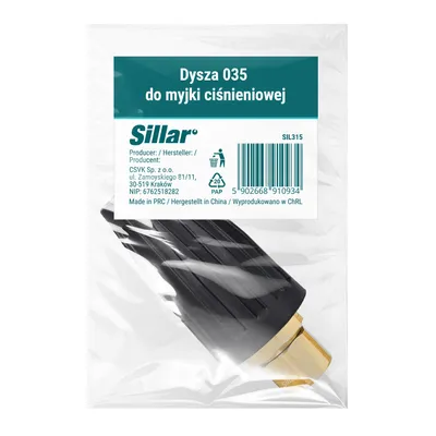 Produktbild von Sillar Düse für Hochdruckreiniger, M18F-Stecker, 240 bar, kompatibel mit Kärcher HD / HDS