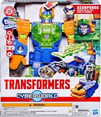 Zdjęcie produktu dla Hasbro TF Cyberworld Scorponok Strike Battle Se