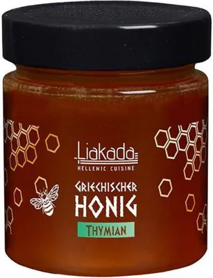 Zdjęcie produktu dla Grecki miód tymiankowy Liakada, 250 g