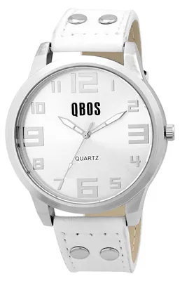 Produktbild von QBOS Uni Armbanduhr QB0029 Mineralglas