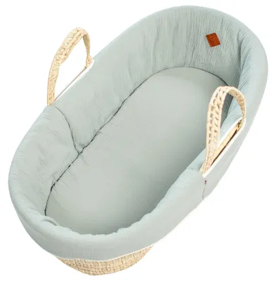 Immagine prodotto di Rivestimento per culla Jeanne - TU - Verde malachite | by SEVIRA KIDS