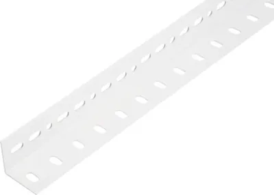 Obrázok produktu pre Alberts® Conceptor® uhlový profil, sendzimirvz.biely povlak, DxŠxŠ 1000 x 35 x 35 x 1,5 mm 433789