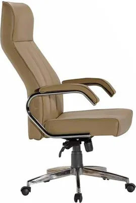 Produktbild von Beige Bürostuhl Sessel Wohnzimmer Chefsessel Bürosessel Drehstuhl Stuhl
