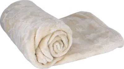 Produktbild von Couchdecke mit Herzen/Sternen 100 x 150 cm Flanell Wohndecke