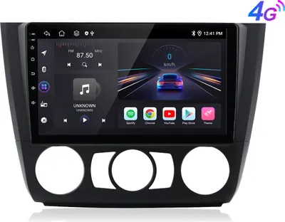 Image de Carplay 6+128G Andriod13 8core autoradio pour BMW 1S E81 E82 E87 E88 2004-2011 GPS 4GSIM NAVI SWC RDS DSP DAB+