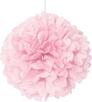 Produktbild von Unique Party 63200, Dekorative Kugel, Pink, Papier, 1 Stück(e), Box, 40 cm