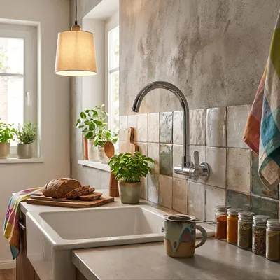 Imagen del producto de Grifo de pared de un solo mando, para agua fría, giratorio 360°, cromado, para la cocina