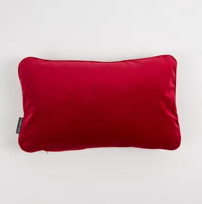 Produktbild von SCHÖNER LEBEN. Samtkissen rot 30x50cm