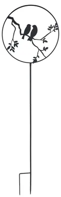 Vogel-Motiv Gartendekoration aus Metall, 122 cm