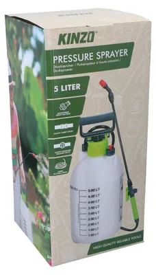 Image de Pulvérisateur Kinzo 5l Pression Manuelle, Grande Capacité - Kinzo
