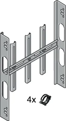 Produktbild von Geberit Huter Montagelement UP-Armaturen für UP-Mischer, Thermost., Absperrventil, 1 Stk.
