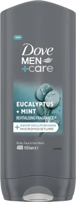 Zdjęcie produktu dla Żel pod prysznic Dove Men+ Care Eucalyptus + Mint 400 ml - 1 szt