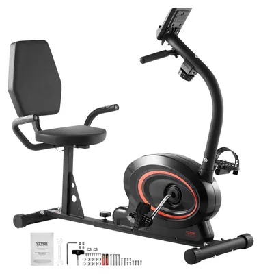 Produktbild von Ligfiets - Heimtrainer - Ergometer für Liegeräder - Trainingsgerät für Senioren - Magnetisches Widerstandssystem