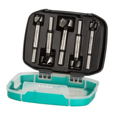 Obrázek produktu pro Wolfcraft 1002000 Forstner bit 15 mm, 20 mm, 25 mm, 30 mm, 35 mm 5 pc(s)