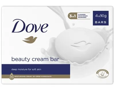 Produktbild von (Dove, Beauty, Cremeseife, 4x 90g