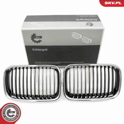 Produktbild von ESEN SKV 66SKV044 Kühlergrill Frontgrill für BMW 3 Limousine (E36) Chrom