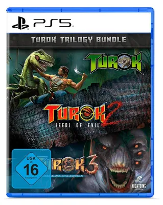 Produktbild von FLASHPOINT Turok Trilogy Bundle PS5, PlayStation 5, M (Reif)