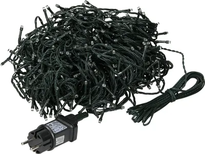 Immagine prodotto di Kerstverlichting | 480 LED | 36m | Bianco | Timer e funzioni luminose