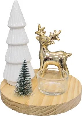 Produktbild von Teelichthalter Winterwald