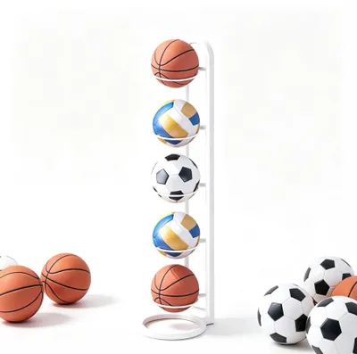 Obrázek produktu pro Vertikální stojan na basketbal s 5 úrovněmi
