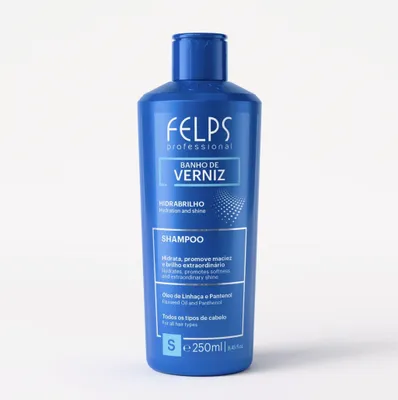Productafbeelding van SHAMPOO FELPS BATH VERNIZ met keratine en nanoplastie - 250 ml