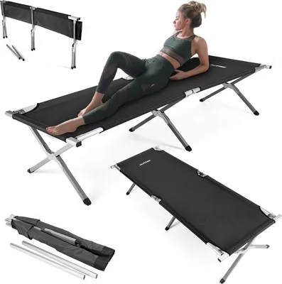 Produktbild von Outtec® Campingbett Klappbar Feldbett Klappbett bis 120 kg - 203cm x 62cm x 45cm