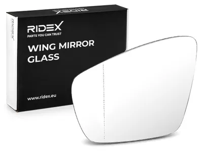Produktbild von RIDEX Spiegelglas Außenspiegel Links für VW Polo Schrägheck (6R1, 6C1) Asphärisch 1914M0270