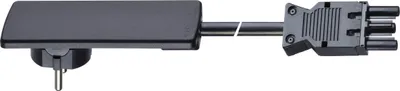 Produktbild von EVOline Plug-Anschlussleitung mit GST Kupplung, 1,5 m, Kunststoff schwarz