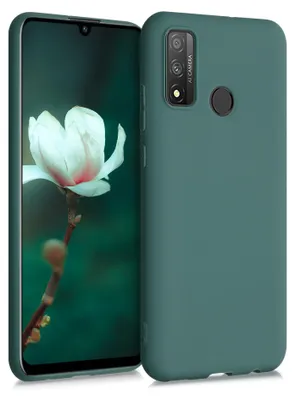 Produktbild von kwmobile Handyhülle für Huawei P Smart (2020) Hülle - TPU Case - Kabelloses Laden - Schutzhülle Cover in Blaugrün