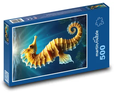 Obrázok produktu pre Puzzle 500 Morský koník v oceáne - martinpuzzle