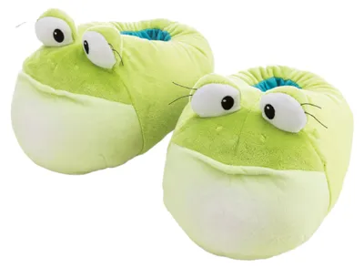 Produktbild von NICI Plüschschuhe Frosch Frowin Größe 36-39 (M) - grün - 62972